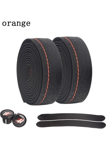 Hassns Turuncu Stili Hassns Yol Bisikleti Gidon Bant Bisiklet Için Kolları Grta Manillar Bar Askı Sarma Askı Şerit Bisiklet Manşetleri Bartape (Yurt Dışından)