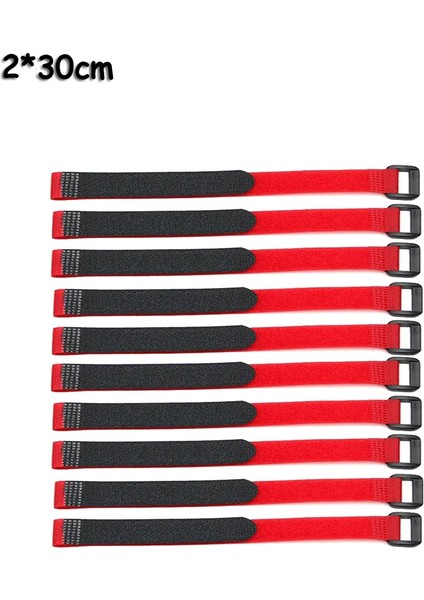 20X30CM-KIRMIZI Stil *30CMCM Naylon Bağlar Kayış Kendinden Yapışkanlı Bisiklet Kravat Bisiklet Kayışı Çok Amaçlı Yeniden Kullanılabilir Sabitleme Kablo Bağları Cırt Cırt (Yurt Dışından)