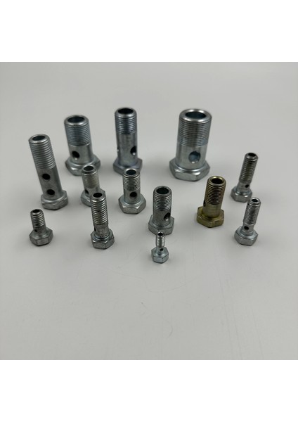 Delikli Mazot Civatası Kısa M26X1.5 indirimleri
