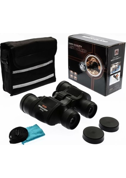 Breaker 8X40 Wd2 Çift Göz Ayarlı Profesyonel Dürbün 1000M/56M