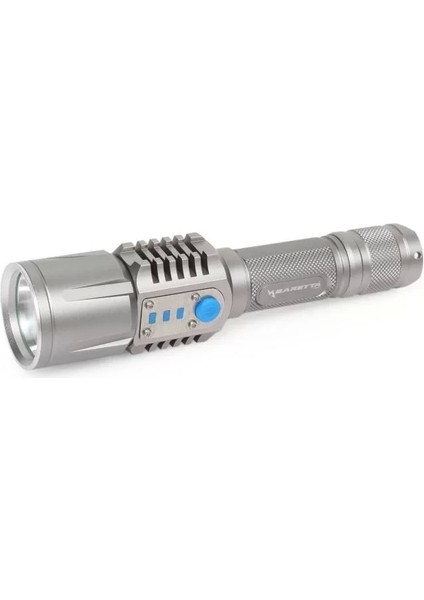 Baretta BRS18 Oto Şarjlı T6 LED 3000 Lümen El Feneri