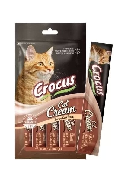 Yengeçli Sıvı Kedi Ödül Maması 15 gr 4 Adet