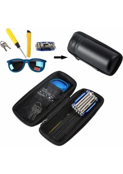 Buzlanma Tarzı Taşınabilir Su Isıtıcısı Şekilli Bisiklet Alet Seti Çantası Sert Kabuk Bisiklet Bakım Onarım Araçları Depolama Organizatör Kutusu Bisiklet Ekipmanları (Yurt Dışından) modelleri