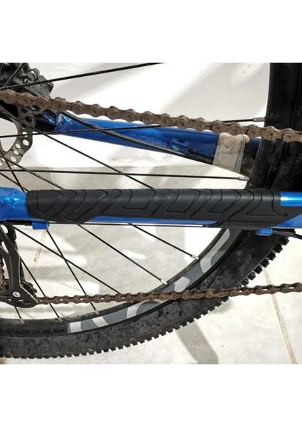 Siyah Stil Yeni Bisiklet Zinciri Koruyucu Silikon Zincir Kalmak Bisiklet Çerçeve Muhafızları Kendinden Yapışkanlı Bisiklet Çerçeve Koruma Çizik Için (Yurt Dışından) fırsatları