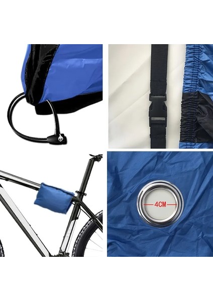 Siyah Stil 180X60X90CM Bisiklet Yağmurluğu Bisiklet Örtüsü Bisiklet Su Geçirmez Toz Geçirmez Uv-Dayanıklı Kar Tüm Mevsim Koruyucu Dişli Bisiklet Aksesuarları (Yurt Dışından) fiyatları