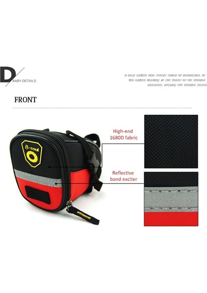 Mavi Stil B-Soul Naylon Su Geçirmez Bisiklet Çantası Bisiklet Su Geçirmez Depolama Eyer Çanta Koltuk Bisiklet Kuyruğu Arka Çanta Çanta Eyer Çanta (Yurt Dışından) indirimleri