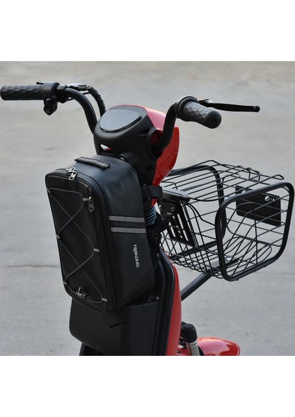 Pu Tarzı Çok Fonksiyonlu Su Geçirmez Bisiklet Arka Koltuk Çantası Bisiklet Bisiklet Rafı Bagaj Kargo Çantası Pannier Büyük Kapasiteli Çanta Omuz Çantası (Yurt Dışından) modelleri