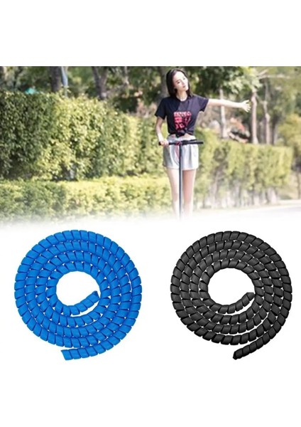 C Stili E-Bisiklet Scoot Kablo Sarıcı Koruyucu Hat Organizatör Xiaomi M365 Kablo Koruyucu Tel Koruma Sarma Borusu Sarma (Yurt Dışından) fırsatları