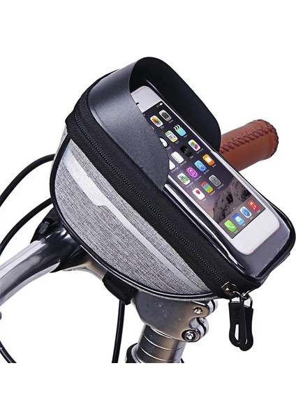 Kırmızı Stil Bisiklet Çantası Bisiklet Bisiklet Kafası Tüp Gidon Cep Cep Telefonu Çanta Kılıf Tutucu Ekran Telefon Montaj Çantaları Kılıf Dokunmatik Ekranlı (Yurt Dışından) fiyatları