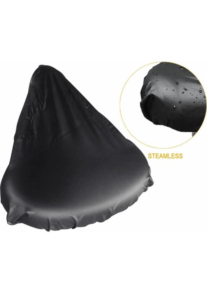 S Boyut 1pc Stili Bisiklet Eyer Su Geçirmez Kapak Mtb Yol Bisikleti Koltuk Koruyucu Pvc Su Geçirmez Kapak Isı Preslenmiş Yağmur Kapak Bisiklet Aksesuarları (Yurt Dışından)