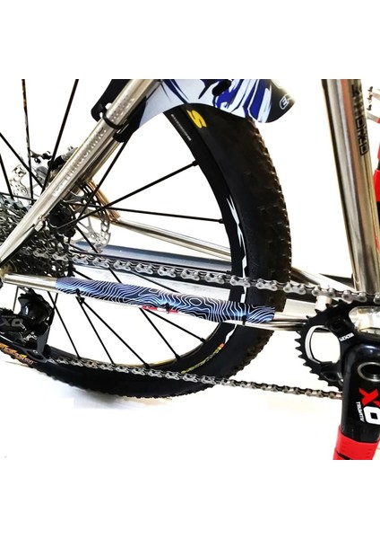 Yeşil Stil Enlee Mtb Zincir Koruma Yol Bisiklet Zinciri Kapakları Bisiklet Bisiklet Çerçevesi Ön Çatal Koruma Pedi Dağ Aksesuarları (Yurt Dışından) indirimleri