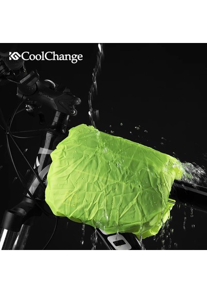 6.2-Kırmızı Stil Coolchange Bisiklet Çantası Üst Tüp Yağmur Geçirmez Kapak Cep Telefonu Mtb Bisiklet Çantası Dokunmatik Ekran Bisiklet Ön Çerçeve Çanta Inç (Yurt Dışından)
