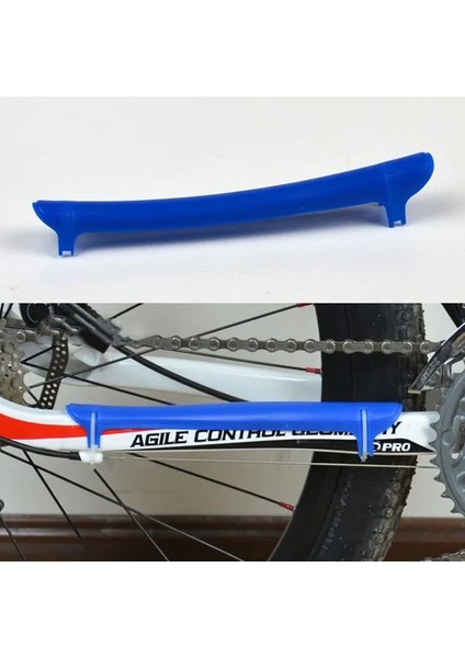 Mavi Stil Gösteri Olarak Çok Renkli Bisiklet Çerçeve Koruyucu Ultralight Mtb Bisiklet Zinciri Koruyucu Zincir Arka Çatal Koruma Kapağı Bisiklet Bisiklet Aksesuarları (Yurt Dışından)