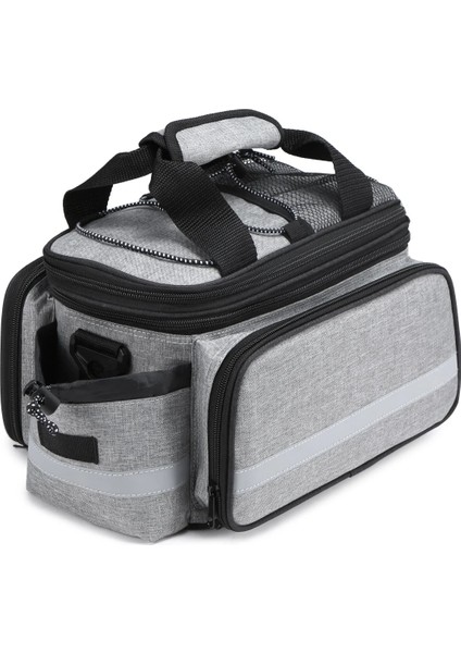 Gri Stil 2 Stili Lixada Bisiklet Arka Koltuk Çantası 13L Su Geçirmez Bisiklet Bisiklet Rafı Koltuk Çantası Arka Bagaj Pannier Arka Koltuk Çantası Çanta Omuz Çantaları (Yurt Dışından)