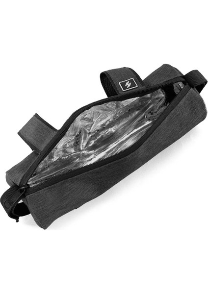 Siyah Stil Bisiklet Üstü Tüp Çanta Bisiklet Gidon Çantası Bisiklet Bisiklet Ön Çerçeve Çantası Bisiklet Kayışlı Saklama Çantası Bisiklet Aksesuarları (Yurt Dışından) fırsatları