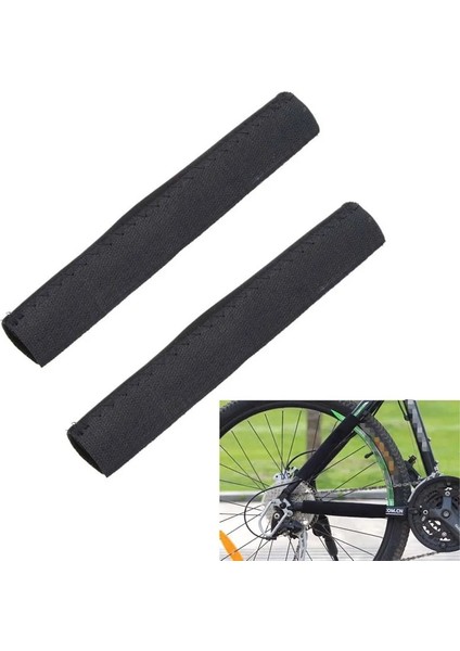 1 Adet Siyah Pc Stili 2 Adet Siyah Bisiklet Zincir Koruyucu Bisiklet Çerçeve Chainstay Yayınlanan Koruma Mtb Bisiklet Zinciri Bakım Görevlisi Koruyucu Kapak Aksesuarları (Yurt Dışından) modelleri