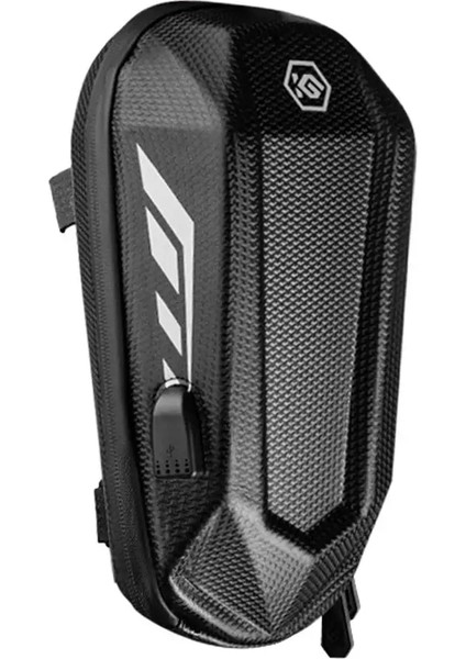 L Tarzı Elektrikli Scooter Kafa Kolu Çanta Eva Sert Kabuk Su Geçirmez Çanta Xiaomi M365 Gidon Asılı Evrensel Depolama Ön Çanta (Yurt Dışından)