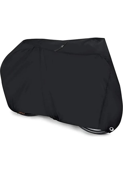 Siyah Stil Xl Beden Açık Evrensel Bisiklet Koruyucu Örtü Bezi Uv Koruyucu Scooter Tüm Sezon Su Geçirmez Toz Geçirmez S-Xl Bisiklet Örtüsü 2 Renk (Yurt Dışından)