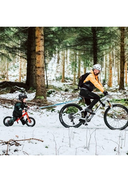 Kırmızı Stil Çekme Halatı Mtb Bisiklet Çekme Bungee Çocuk Bisiklete Binme Uzun Bisiklet Maceraları Için Çekme Kayışı Elastik Ebeveyn-Çocuk Naylon Halat (Yurt Dışından)
