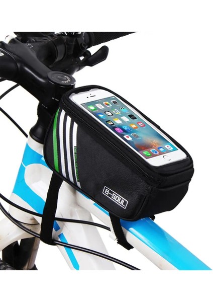 J Tarzı Yağmur Geçirmez Bisiklet Çantası Çerçeve Ön Üst Tüp Bisiklet Çantası Yansıtıcı 6.one Kılıf Dokunmatik Çanta Mtb Bisiklet Aksesuarları (Yurt Dışından)
