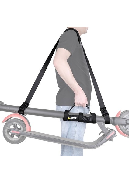 Sap ve Kayış Seti Stili Rhinowalk Scooter Xiaomi Elektrikli Kaykay Için Taşıma Kolu El Taşıma Kolu Sapanlar Kemer Dokuma Kanca Bisiklet Aksesuarları (Yurt Dışından)