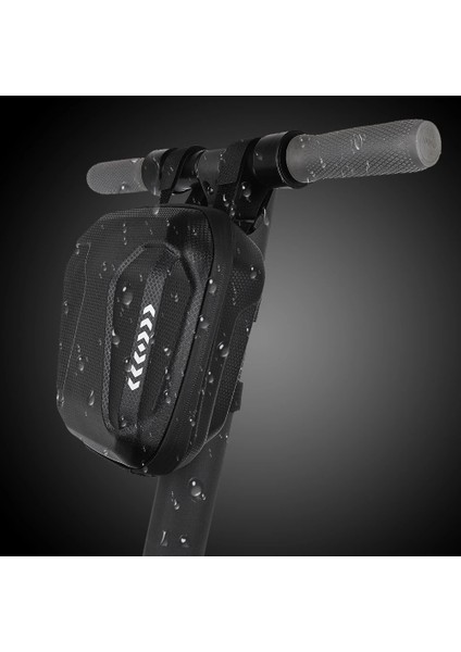 2.5l Elektrikli Scooter Çantası Su Geçirmez Katlanır Bisiklet Kafa Kolu Çanta Xiaomi M365 Pro Sert Kabuk Yansıtıcı Saklama Kutusu (Yurt Dışından) modelleri