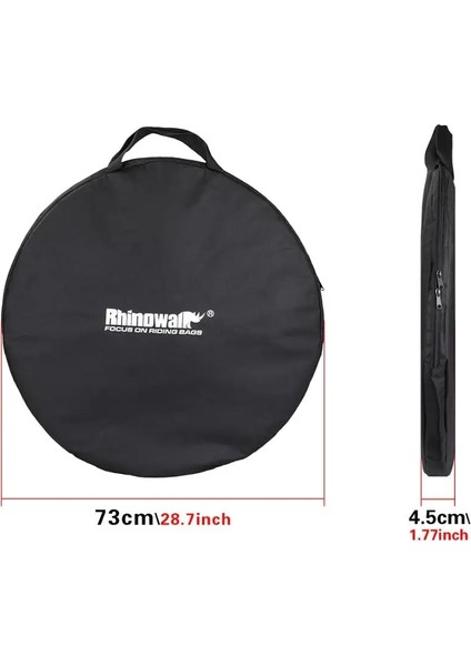 Rhinowalk Bisiklet Tek Tekerlek Saklama Çantası 73C Inç Yol Mtb Bisiklet Seyahat Lastik Taşıyıcı Muhafaza Pannier Çantalar (Yurt Dışından)