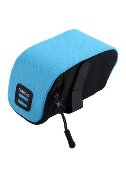 Mavi Stil Bisiklet Eyer Çantası Polyester Bisiklet Koltuk Çantası Bisiklet Bisiklet Kuyruk Kılıfı Paketi Koltuk Altı Depolama Cep Bisiklet Aksesuarları (Yurt Dışından)