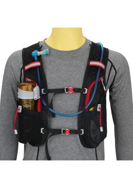 500ML Yumuşak Flaş Stili Bisiklet Sırt Çantası Nefes Alabilir Spor Sürme Mtb Nemlendirme Sırt Çantası Ultra Hafif 5l Bisiklet Bisiklet Sırt Çantası Seçeneği 1.5l 2l Su Torbası (Yurt Dışından)