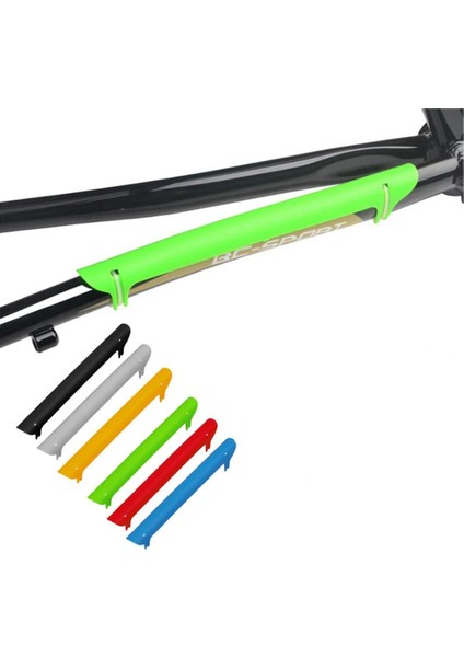 Sarı Stil Gösteri Olarak Çok Renkli Bisiklet Çerçeve Koruyucu Ultralight Mtb Bisiklet Zinciri Koruyucu Zincir Arka Çatal Koruma Kapağı Bisiklet Bisiklet Aksesuarları (Yurt Dışından)