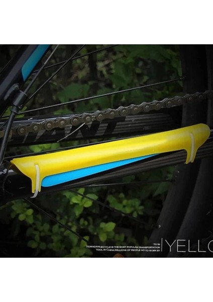 Sarı Stil Gösteri Olarak Çok Renkli Bisiklet Çerçeve Koruyucu Ultralight Mtb Bisiklet Zinciri Koruyucu Zincir Arka Çatal Koruma Kapağı Bisiklet Bisiklet Aksesuarları (Yurt Dışından)