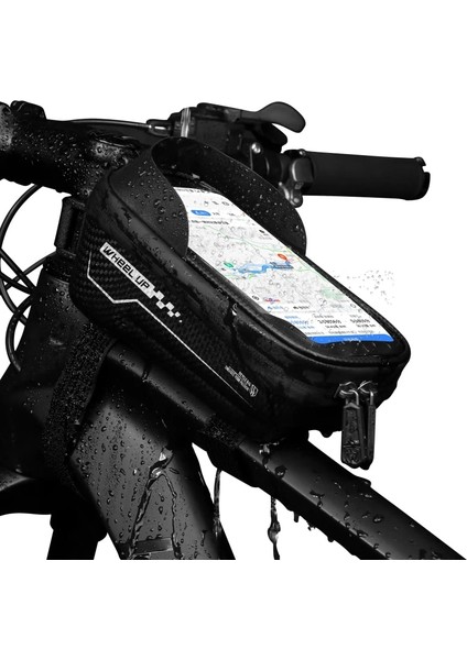 1 Adet Tarzı Bisiklet Bisiklet Çantası Su Geçirmez Mtb Dağ Bisikleti Çerçeve Ön Çanta Bisiklet Cep Telefonu Tutucu Bisiklet Aksesuarları (Yurt Dışından) modelleri