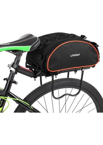 Mavi Stil Lixada Bisiklet Arka Koltuk Çantası 13L Su Geçirmez Bisiklet Bisiklet Rafı Koltuk Çantası Arka Bagaj Pannier Arka Koltuk Çantası Çanta Omuz Çantaları (Yurt Dışından) fiyatları