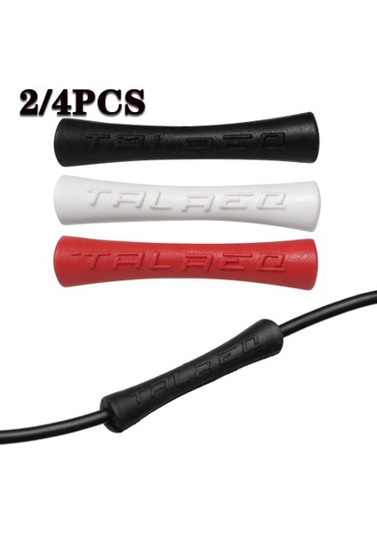 B 2 Adet Siyah Stil Ultralight Tpr Kauçuk Bisiklet Kablo Kılavuzları Silikon Hat Koruyucu Ultralight Çerçeve Koruyucu Frenler Vites Aksesuarları (Yurt Dışından) fırsatları