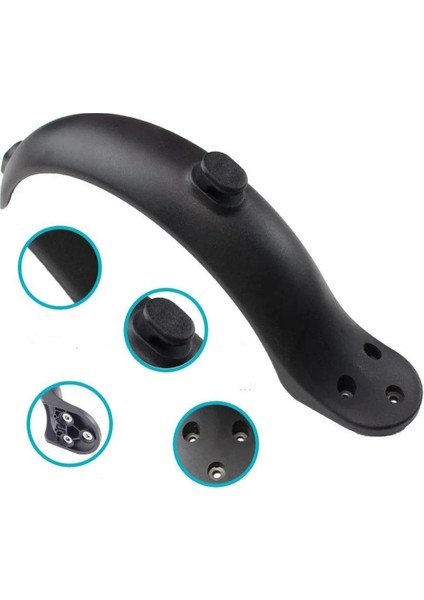 Gri Tarzı Elektrikli Scooter Çamurluklar Xiao Mi M365 Için Arka Çamurluk Çamurluk Aksesuarları (Yurt Dışından) fırsatları