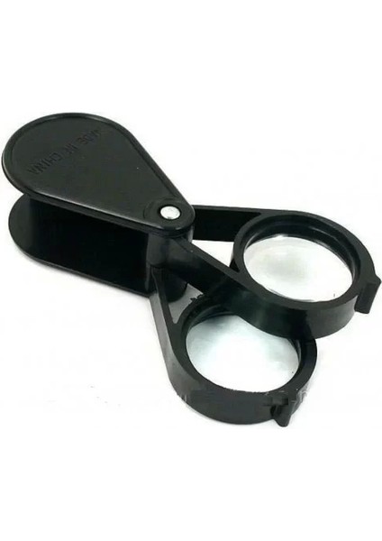 20X30 2K30MM Çıft Optik Lens Katlanan Cep Büyüteç.