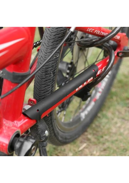 Kırmızı Stil Plastik Bisiklet Zincir Koruma Bisiklet Bisiklet Çerçeve Koruyucu Chainstay Arka Çatal Koruma Kapak Pad Chainstay Koruyucu (Yurt Dışından) modelleri