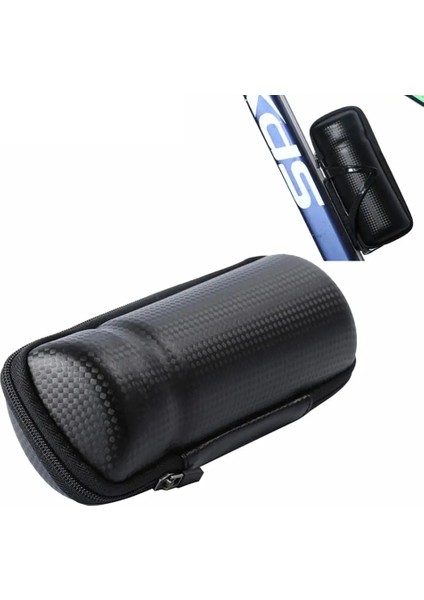 Mat Yüzey Stili Bisiklet Çantası Su Isıtıcısı Şekli Bisiklet Alet Kiti Çanta Bisiklet Bakım Onarım Araçları Saklama Kutusu Karbon Fiber Desen Mat Yüzey Kutuları (Yurt Dışından) fiyatları