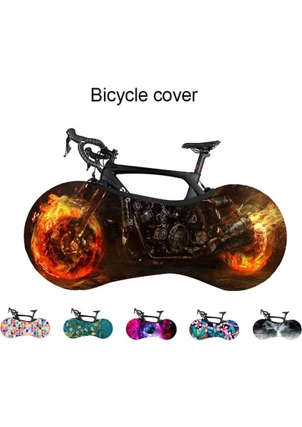 No.8 Stili 26-28 Bisiklet Koruyucu Kapak Mtb Yol Bisiklet Aksesuarları Anti-Toz Tekerlekler Çerçeve Kapak Çizilmeye Dayanıklı Saklama Çantası 158*62 cm Bisiklet Kapağı (Yurt Dışından)