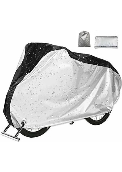 F Kamuflaj Stili Xl Beden Su Geçirmez Bisiklet Örtüsü Bisiklet Yağmur Örtüsü Bisiklet Toz Geçirmez Uv-Dayanıklı Kar Tüm Mevsim Koruyucu Kapaklar Bisiklet Aksesuarları (Yurt Dışından) fırsatları