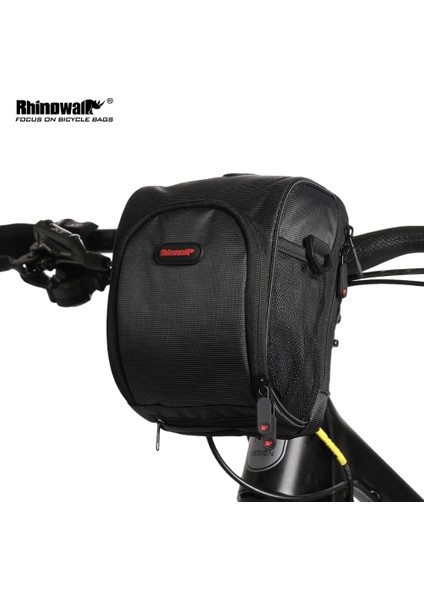 Kırmızı Stil Rhinowalk Yeni Bisiklet Gidon Ön Tüp Çanta Çok Fonksiyonlu Su Geçirmez Bisiklet Çantası Bisiklet Sepeti Yağmur Kapaklı Omuz Çantası (Yurt Dışından) fiyatları