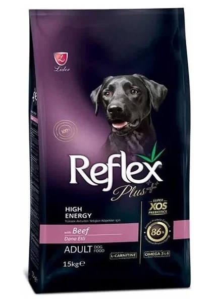 Biftekli High Energy Yetişkin Köpek Maması 15 kg