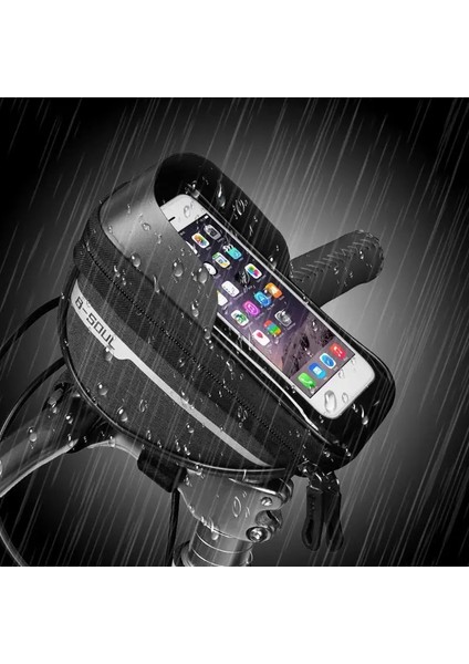 B Tipi Mavi Stil 1 Adet Mtb Bisiklet Çerçeve Ön Tüp Çanta Pratik Su Geçirmez Dokunmatik Ekran Telefon Standı Pannier Gerekli Açık Bisiklet Malzemeleri (Yurt Dışından) indirimleri