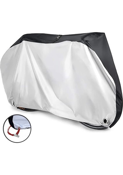 Gümüş Tarzı L Beden Bisiklet Koruyucu Kılıf S-Xl Boy Suya Dayanıklı Motosiklet Bisiklet Örtüsü Toz Geçirmez Uv Koruyucu Dış Mekan Bisiklet Bisiklet Yağmurluğu (Yurt Dışından) fiyatları