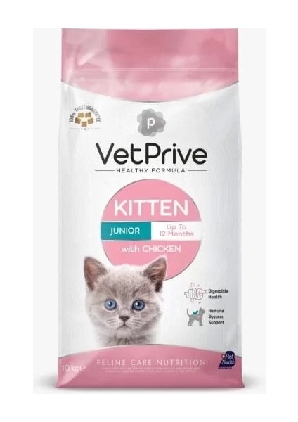 Kitten Tavuklu Yavru Kedi Maması 10 kg