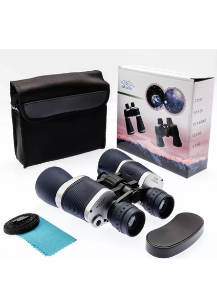 Breaker 7X50 Güneş Filtreli Profesyonel El Dürbünü 1000M/56M – Mavi