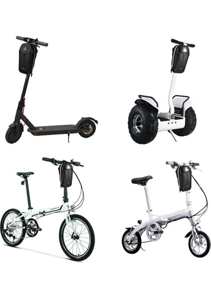 L Tarzı Evrensel Scooter Kafa Kolu Çanta Elektrikli Scooter Saklama Çantası Su Geçirmez Eva Sert Kabuk Çanta Xiaomi Mijia M365 Aksesuarları Için (Yurt Dışından) fırsatları