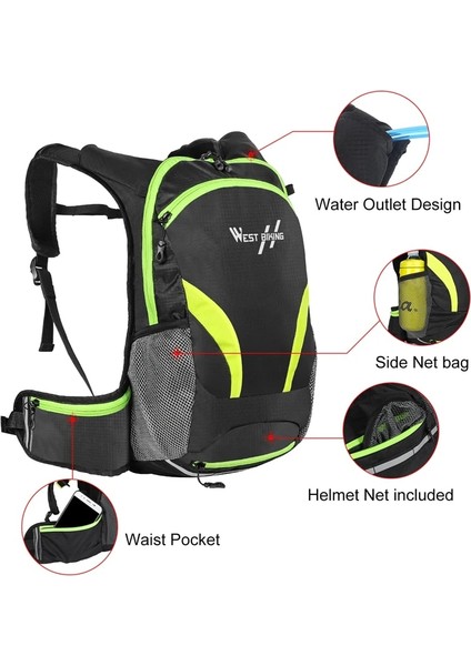 16L Yeni Stil Sarı Stil Ultralight Bisiklet Çantası Taşınabilir Su Geçirmez Spor Sırt Çantası 10L 15L16L Açık Yürüyüş Tırmanma Kılıfı Bisiklet Bisiklet Katlanır Sırt Çantası (Yurt Dışından) modelleri