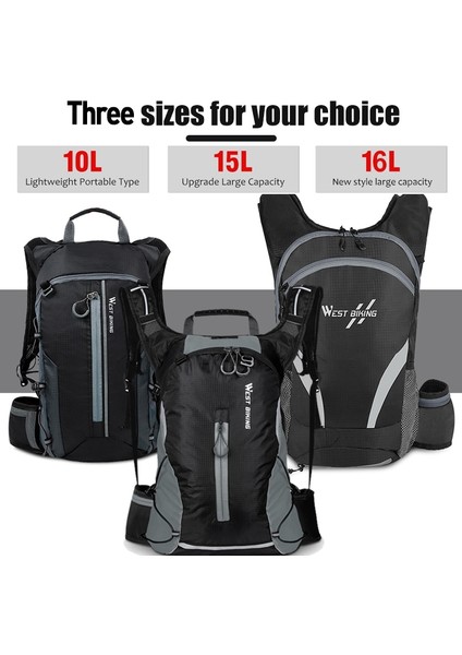 16L Yeni Stil Sarı Stil Ultralight Bisiklet Çantası Taşınabilir Su Geçirmez Spor Sırt Çantası 10L 15L16L Açık Yürüyüş Tırmanma Kılıfı Bisiklet Bisiklet Katlanır Sırt Çantası (Yurt Dışından) indirimleri
