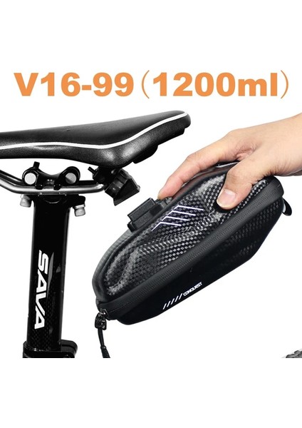 V16 - 99 Stili Diğer Bisiklet Çantası Bisiklet Sele Çantası Alet Koltuğu Arka Deri Su Geçirmez Yağmur Geçirmez Erkek Kadın Pannier Seatpost Bisiklet Mtb Bisiklet Aksesuarları (Yurt Dışından)